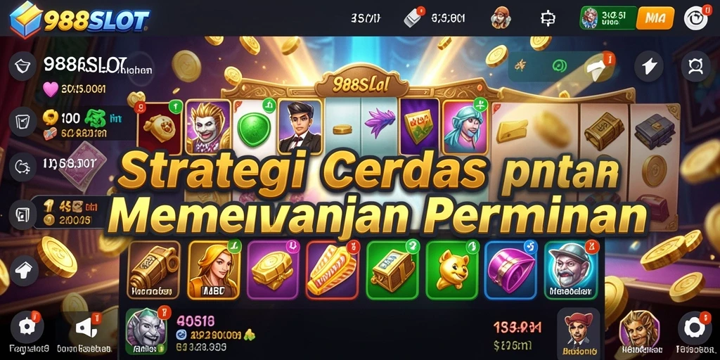 Screenshot menunjukkan aksi strategis yang intens dalam 988SLOT.