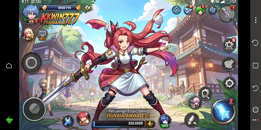 Tampilan gameplay <strong>KKWIN777</strong> yang memukau dan penuh aksi.