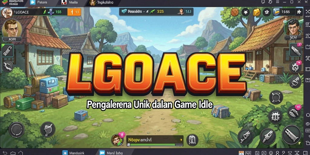 Tampilan gameplay LGOACE yang menarik dan interaktif.