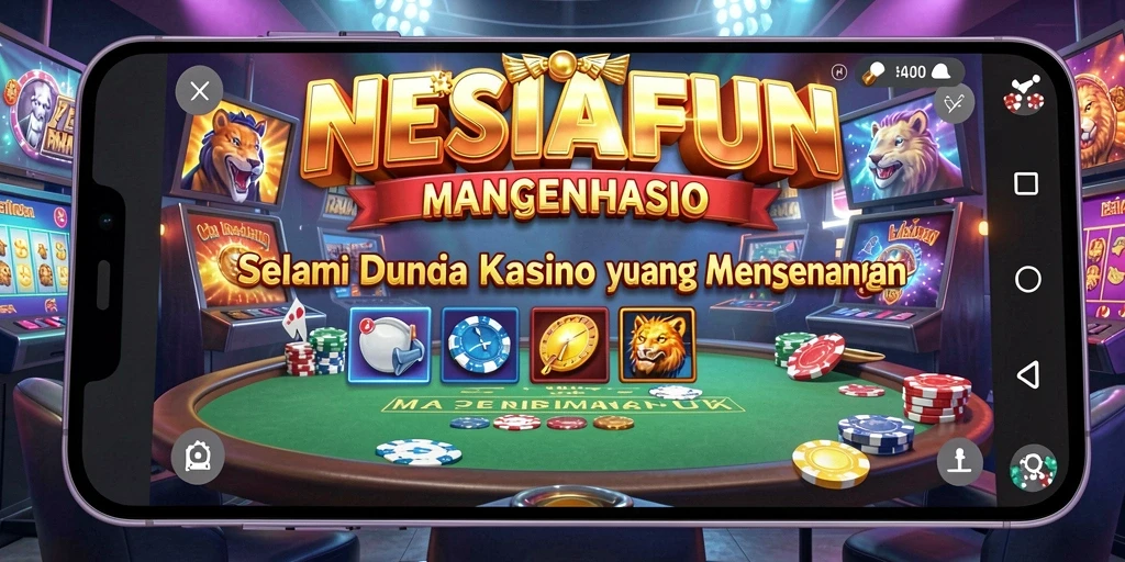 Tangkapan layar gameplay NESIAFUN yang menarik dan menghibur.