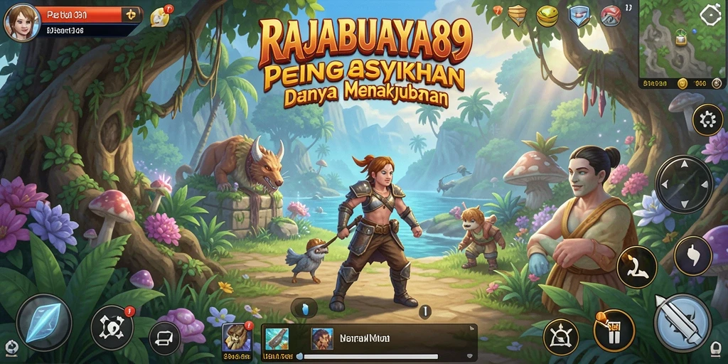 Tampilan gameplay petualangan menakjubkan di RAJABUAYA89.