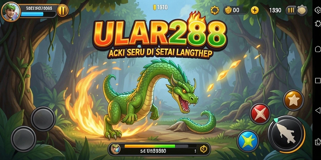 Screenshot gameplay ULAR288 menampilkan aksi seru dan grafis yang menawan.